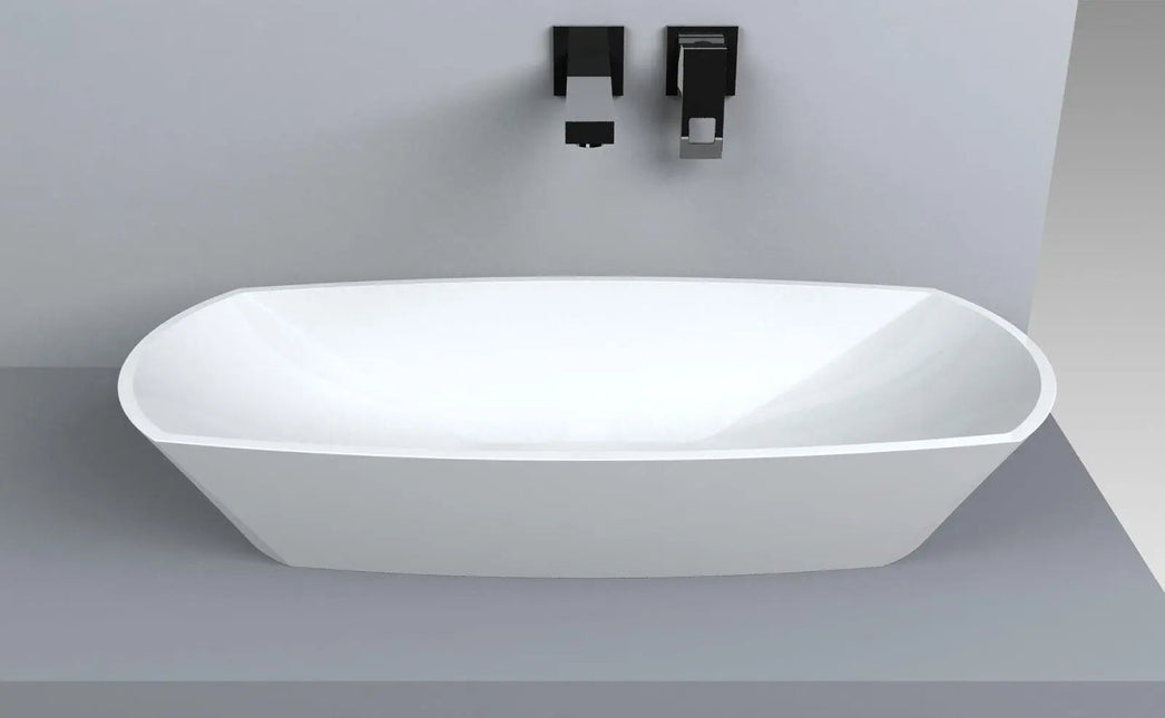 Lavoar Bremen pentru blat , Alb lucios