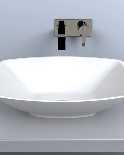 Lavoar Chambery pentru blat , Alb lucios