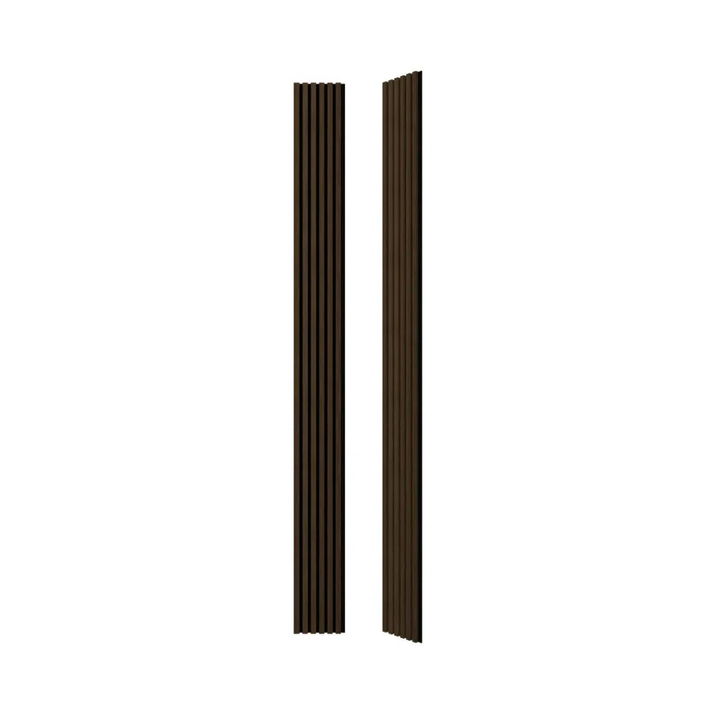 Panou 6 Riflaje Esotica/Negru din Lemn, Linea Acoustic 6