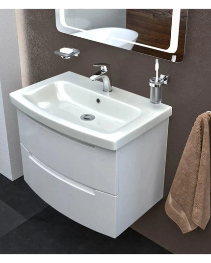 Mobilier de baie suspendat Headway alb