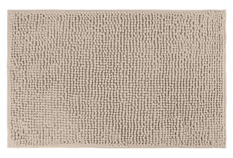 Covoras baie, SANITARY, Microfibra, 45x70 cm, Cafea cu Lapte, Dreptunghiular