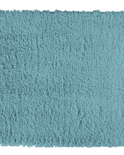 Covoras baie, SANITARY, Microfibra, 50x80 cm, albastru , Dreptunghiular