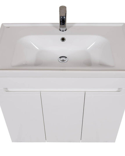 Set baie Omega – mască pe pardoseală cu lavoar ceramic