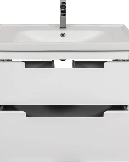 Mobilier de baie suspendat Infinity, Alb