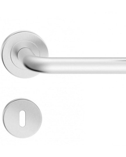 Manere usi LIU (DOMINO) inox cu rozeta cheie