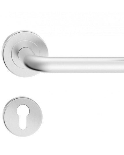Manere usi LIU (DOMINO) inox cu rozeta yala