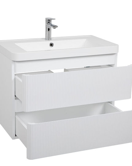 Mobilier de baie suspendat Accent Lux alb