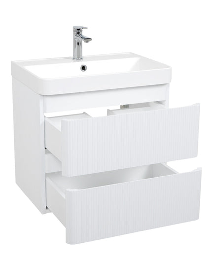 Mobilier de baie suspendat Accent Lux alb