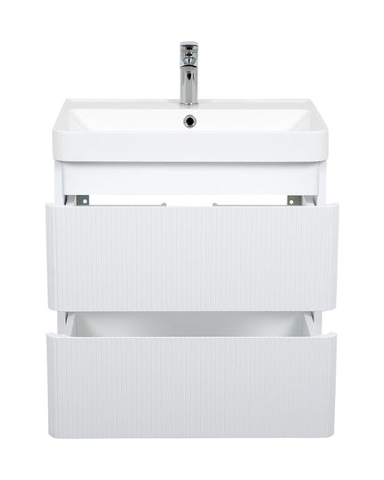 Mobilier de baie suspendat Accent Lux alb