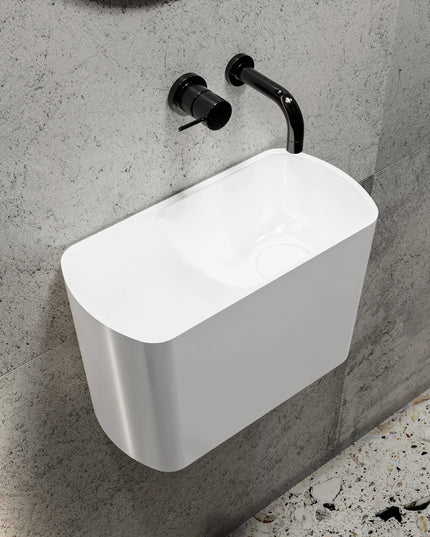 Lavoar suspendat Helix Alb, Miraggio