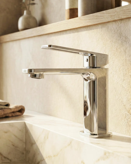 Baterie lavoar – Colecția Silva – Crom