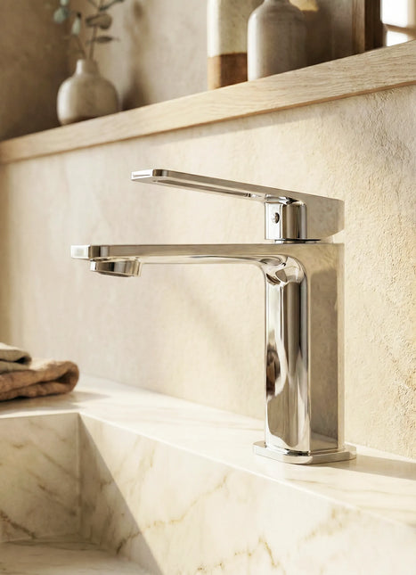 Baterie lavoar – Colecția Silva – Crom