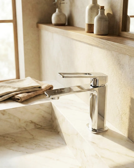 Baterie lavoar – Colecția Silva – Crom