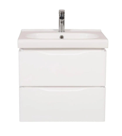 Mobilier de baie suspendat Venice, Alb (City)
