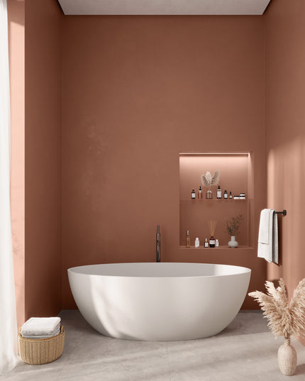 Cadă din compozit albă lucioasă Madonna