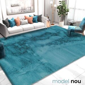 Covor Pufos Rabbit Veronico Turcoaz