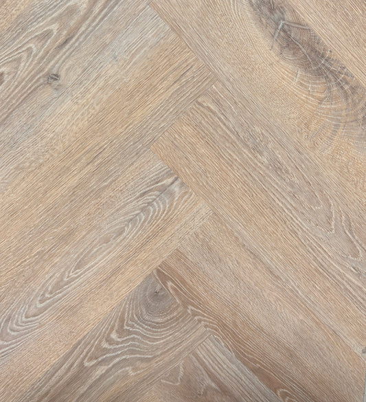 Parchet SPC Herringbone Steel Grey 520 – 625x127x6,5 mm