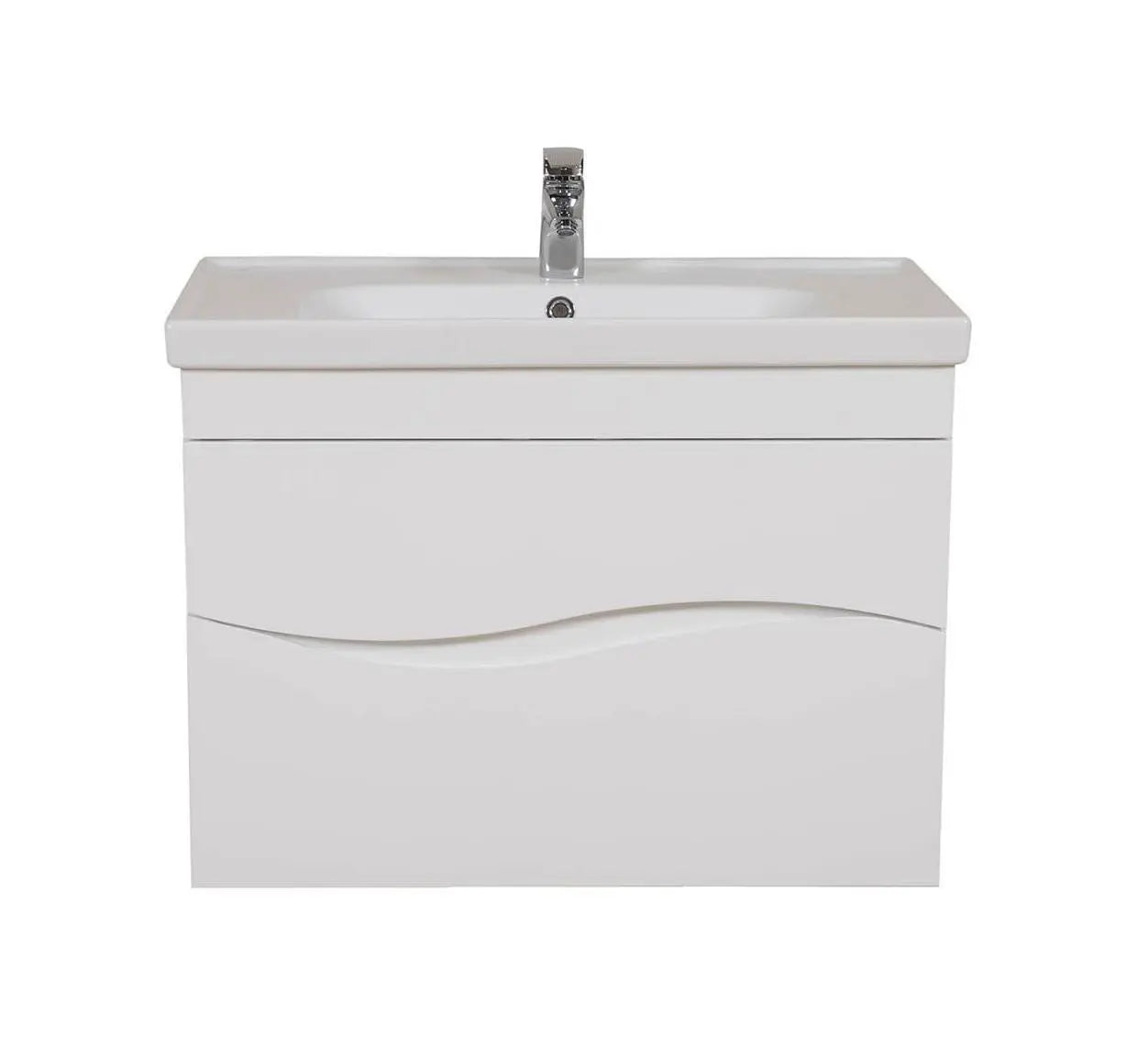 Mobilier de baie suspendat Alfa alb