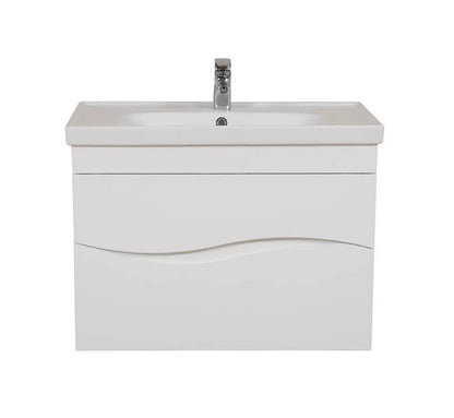 Mobilier de baie suspendat Alfa alb