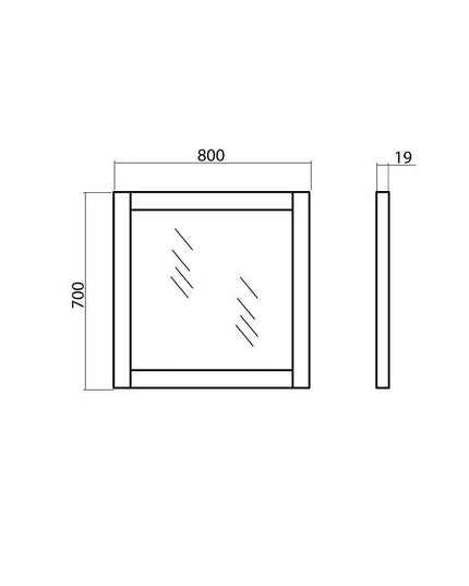 Oglindă Olimpia 100 cm