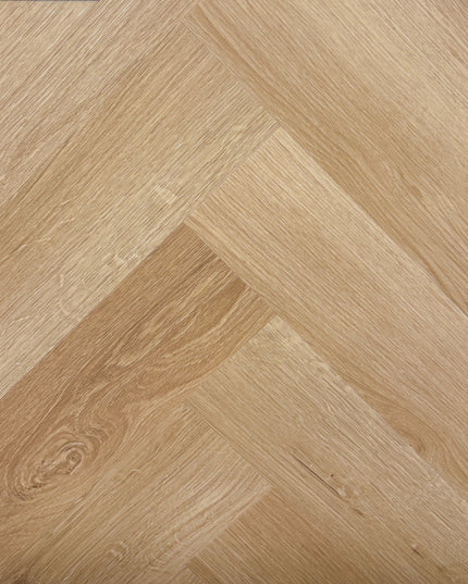 Parchet SPC Herringbone Cream Oak 103 – 625x127x6,5 mm