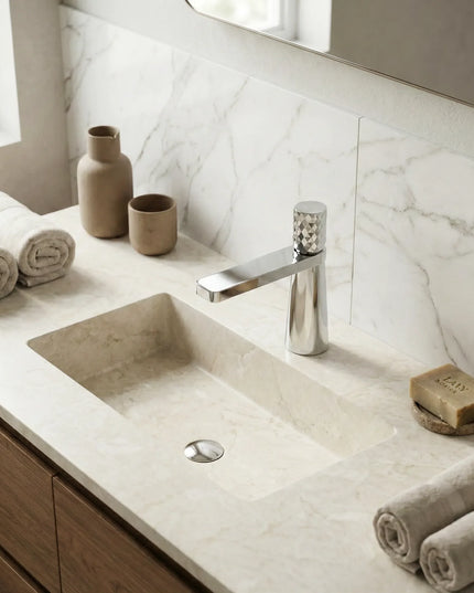 Baterie lavoar – Colecția Astrid – Crom Diamond