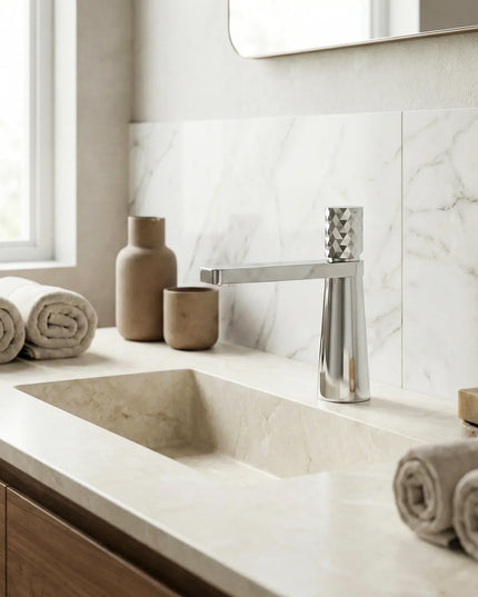 Baterie lavoar – Colecția Astrid – Crom Diamond