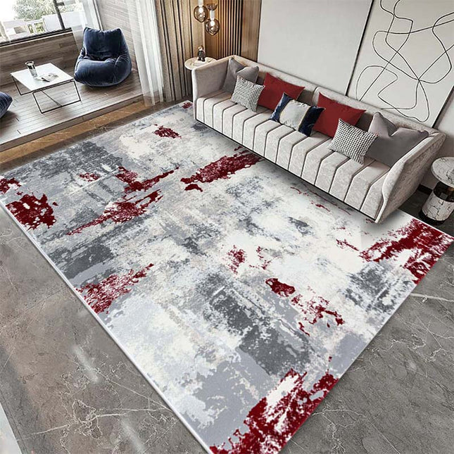 Covor Modern Rose 36506C Roșu/Gri