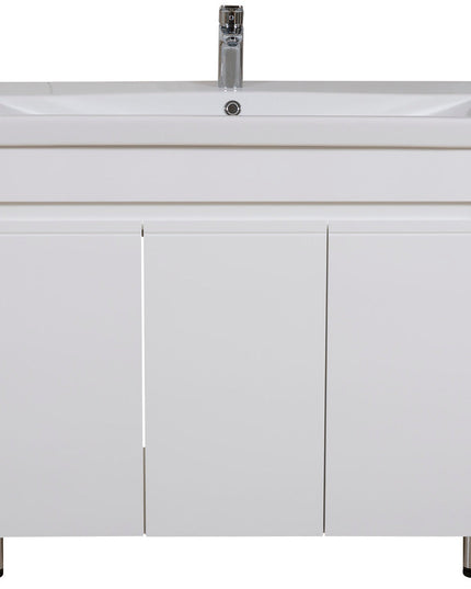 Set baie Omega – mască pe pardoseală cu lavoar ceramic