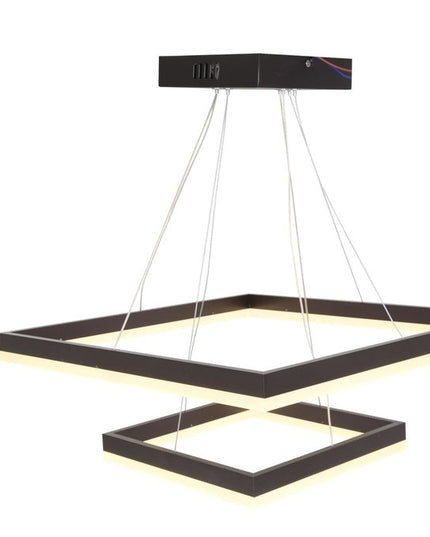 Lustra Led Suspendata 112W 7840Lm, Coffe cu trei tipuri de Lumina  5248/500+300 CF