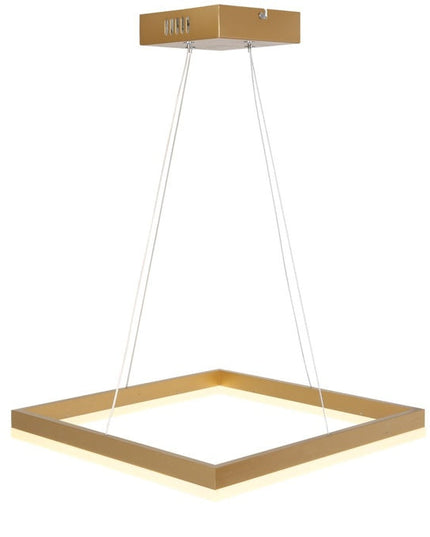 Lustra Led Suspendata 62W 4340Lm, Gold cu trei tipuri de Lumina  5248/400 GD