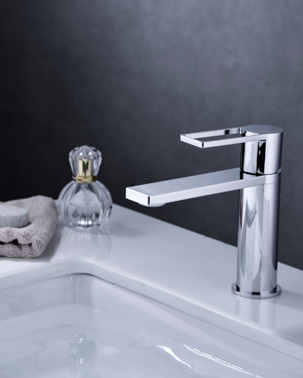 Baterie lavoar Essential, design modern, Cromat, 5001