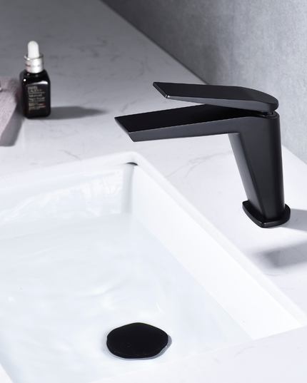 Baterie lavoar Minimal Concept, Negru, 5006-1