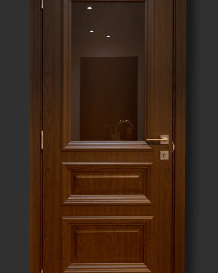 Ușă interior San Marco European Chestnut – decor premium cu textură de lemn