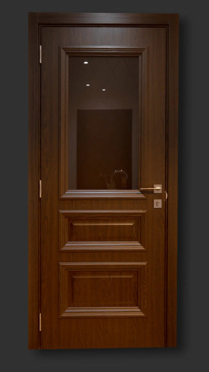 Ușă interior San Marco European Chestnut – decor premium cu textură de lemn