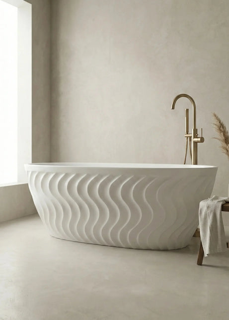 Cadă freestanding din acril Eva