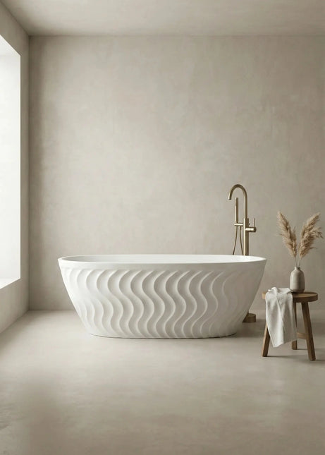 Cadă freestanding din acril Eva