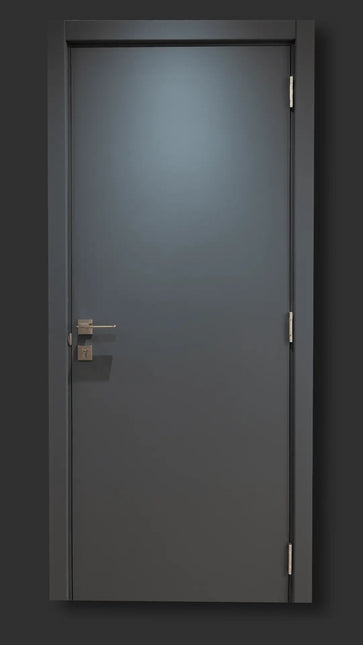 Ușă interior Blank Graphite – complet echipată, cu toc reglabil