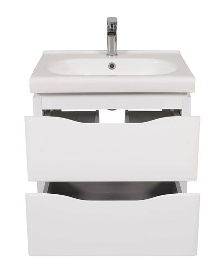 Mobilier de baie suspendat Venice, Alb (City)