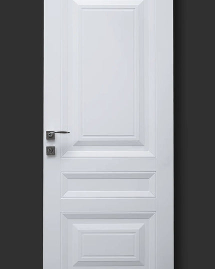 Ușă interior Smart 3 albă mată – complet echipată, cu toc reglabil
