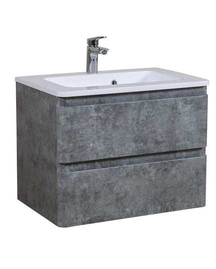 Mobilier de baie suspendat Accent Gray Marble