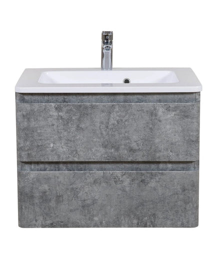 Mobilier de baie suspendat Accent Gray Marble