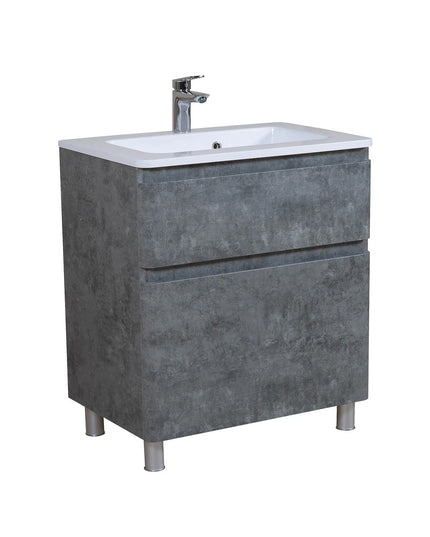 Mobilier de baie pe pardoseală Accent Gray Marble