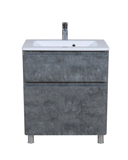 Mobilier de baie pe pardoseală Accent Gray Marble