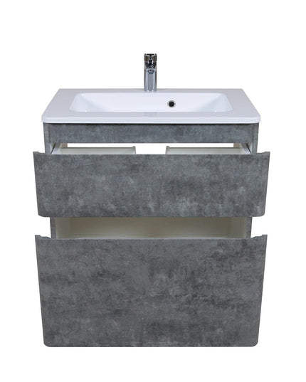 Mobilier de baie pe pardoseală Accent Gray Marble