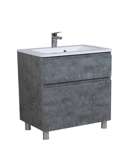 Mobilier de baie pe pardoseală Accent Gray Marble