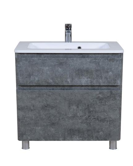 Mobilier de baie pe pardoseală Accent Gray Marble