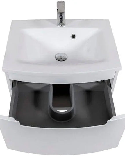 Mobilier de baie suspendat Headway alb