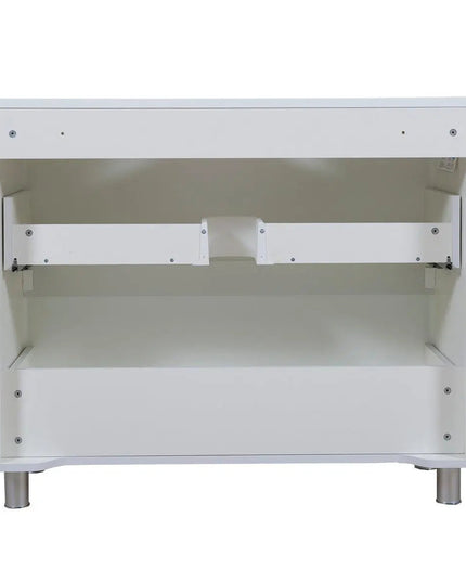 Mobilier de baie suspendat Accent alb, cu blat