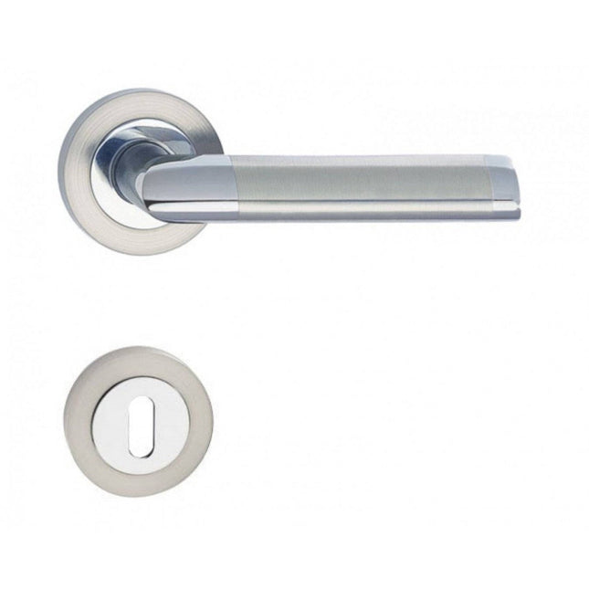 Manere usi JARO R ( DARO ) crom-nichel cu rozeta cheie